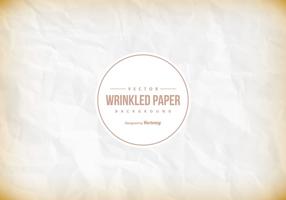 Old Wrinkled Paper Texture vector