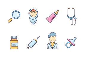 Free Pediatrics Icon Set