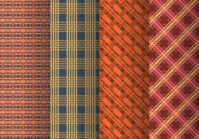 Plait or Braid Pattern Vectors 