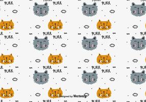 Purr Vector Pattern