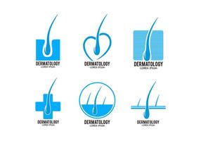 Dermatology Logo Template vector