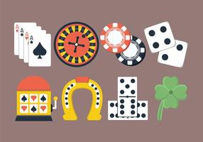 Juego de iconos conjunto vector