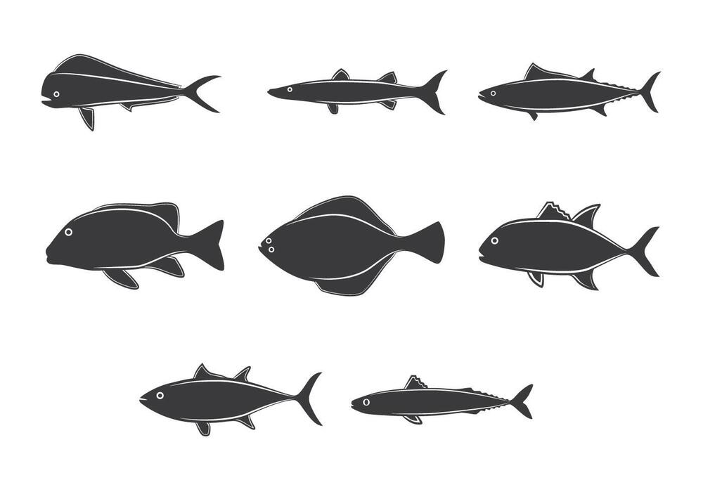 Simple Fish Vector Art, Icons, and Graphics for Free Download