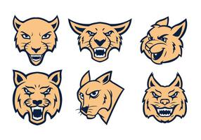 Free Wild Cat Mascot Vector