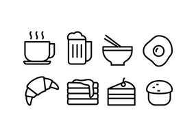 Food and Drink Icons vector