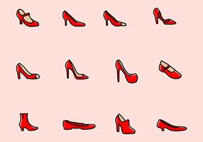 Vector Ruby Zapatos