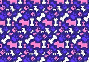 Dog Biscuit Pattern Vector