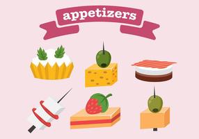 Appetizers Icon Vector