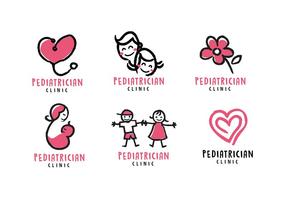 Pediatrician Logo Free Vector