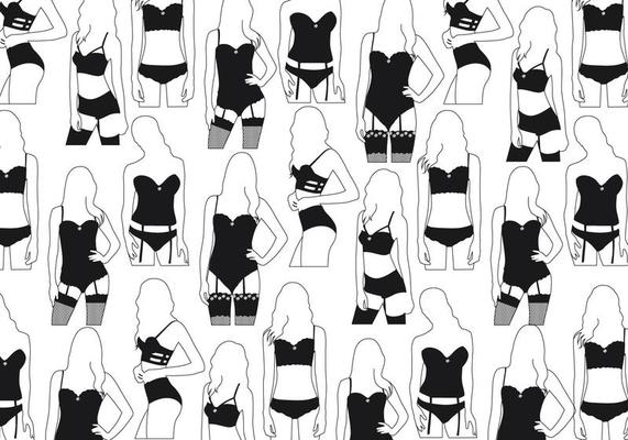 Set with ladies underwear. Stock Vector by ©gleb261194.gmail.com 119997924
