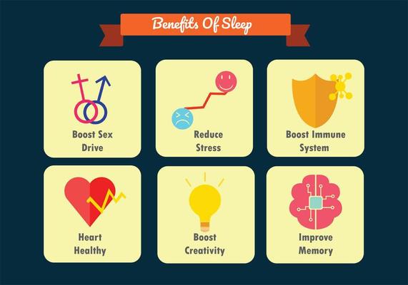 Sleep Benefits Vector Pack