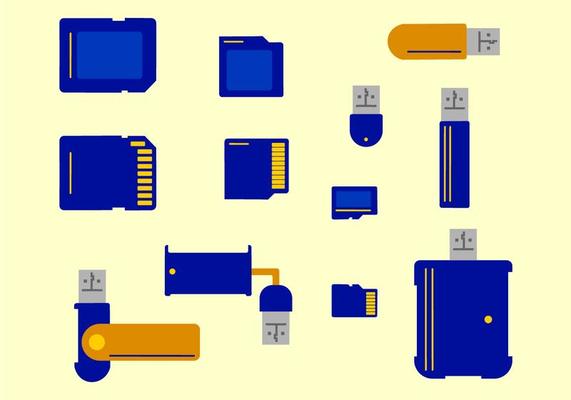 Card Reader Flat Color