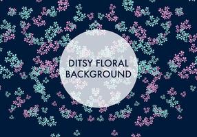 Ditsy Background Vector