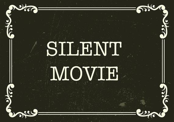 Silent Film Background Vector