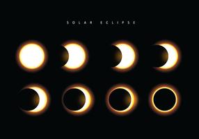 Solar Eclipse Vector