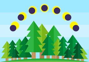 Free Outstanding Solar Eclipse Vectors