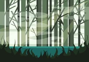 Swamp Illustration Vector #2