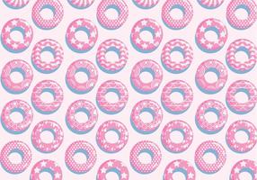 Sweet Pink Innertube Vector Pattern