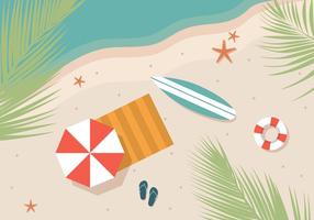 Surfboard Summer Beach vector