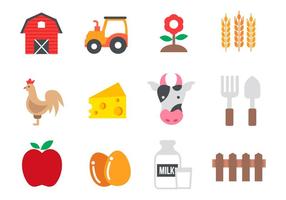 Free Agriculture Icons Vector