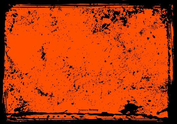 Halloween Grunge Frame Background