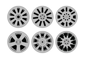 Hubcap conjunto de vectores