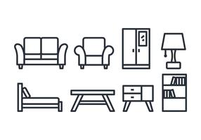 Home Stuff Icon Pack vector