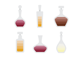 Decanters Vector