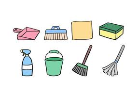 Cleaning Icon Set vector