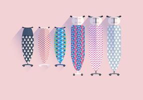 Ironing Board Motif Design Vector