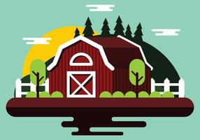 Farm Vector Illustration