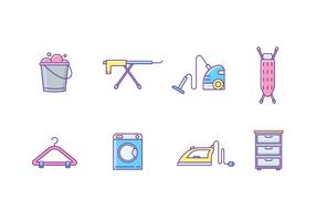 Home Appliances Icons vector