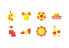 Spain vector icons