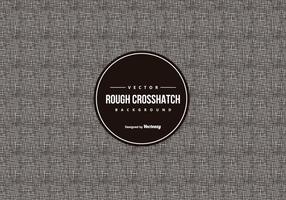 Rough Crosshatch Pattern Background vector