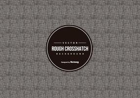 Rough Crosshatch Pattern Background vector