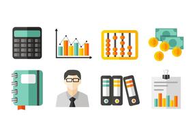 Free Bookkeeping Icons Vector