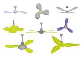 Free Ceiling Fan Icons Vector
