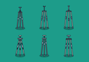 Free Camera Tripod Vector