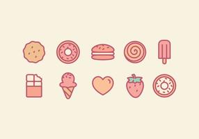 Vector Sweets Icons