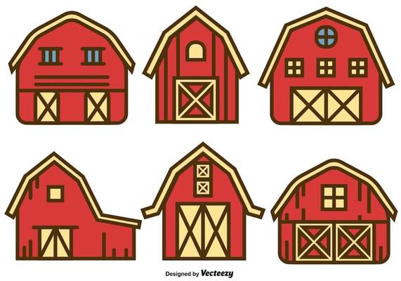 free clipart of a barn