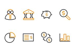 Bookkeeping Icons vector