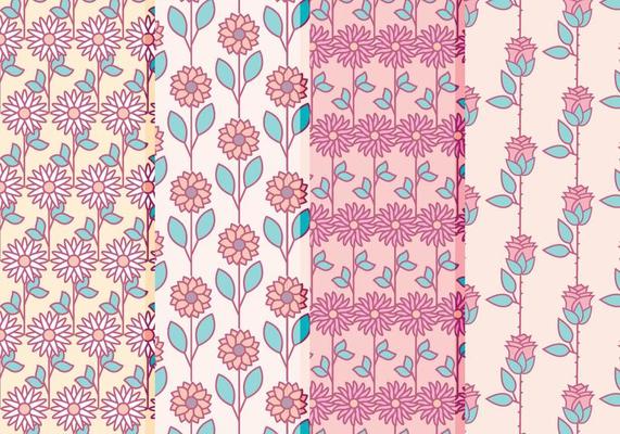 Vector Floral Patterns Collection