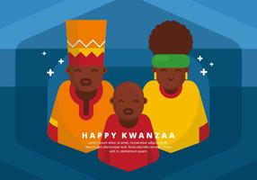 Ilustración de Kwanzaa vector