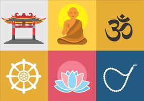 Buddah Symbol Vector Pack