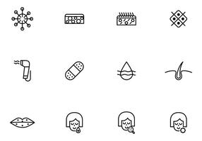 Skin and Dermatology Vectors
