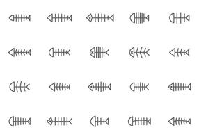 Free Fishbone Vectors