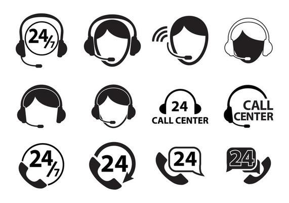 Call Center Icon Set