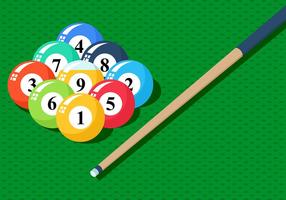 Billiards Background Vector