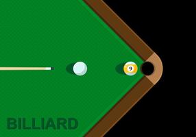 Billiards Background Vector