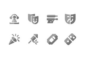 Leisure and fun vector icons